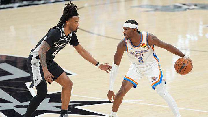 Oklahoma City Thunder guard Shai Gilgeous-Alexander is an interesting prop target in Game 7. Oklahoma City Thunder guard Shai Gilgeous-Alexander is an interesting prop target in Game 7.