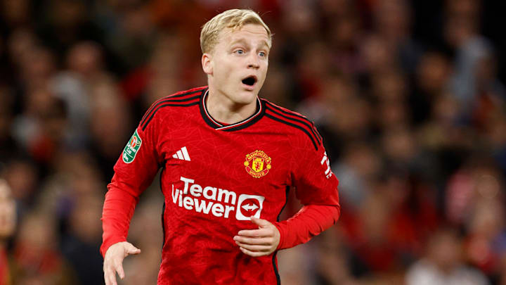 Donny van de Beek was mainly a fringe player at Man Utd