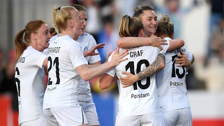 Vor Kurzem bejubelte Turbine Potsdam noch den Einzug ins Pokalfinale, inzwischen stellt man sich auf den Abstiegskampf ein Vor Kurzem bejubelte Turbine Potsdam noch den Einzug ins Pokalfinale, inzwischen stellt man sich auf den Abstiegskampf ein