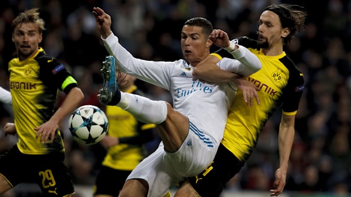 Beim letzten Duell waren noch Cristiano Ronald, Neven Subotic und Marcel Schmelzer für Real bzw. den BVB aktiv