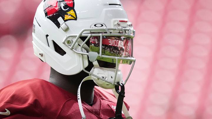 Arizona Cardinals running back Jeremiyah Love 