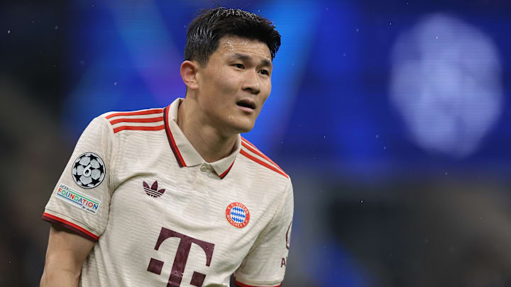 Minjae Kim im Bayern-Trikot. Es könnte noch etwas dauern, bis der Verteidiger das Dress wieder trägt.