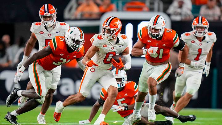 Clemson last played Miami away in October 2023. The Tigers lost in double overtime. Clemson last played Miami away in October 2023. The Tigers lost in double overtime.
