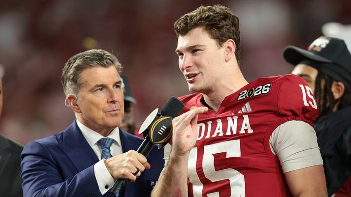 ESPN Broadcaster Rece Davis didn't pick Indiana to remain on top of the Big Ten after a dream 2025 campaign. (Sam Navarro-Imagn Images) ESPN Broadcaster Rece Davis didn't pick Indiana to remain on top of the Big Ten after a dream 2025 campaign. (Sam Navarro-Imagn Images)