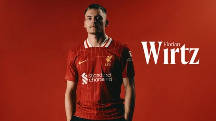Liverpool announced the signing of Florian Wirtz on Friday.