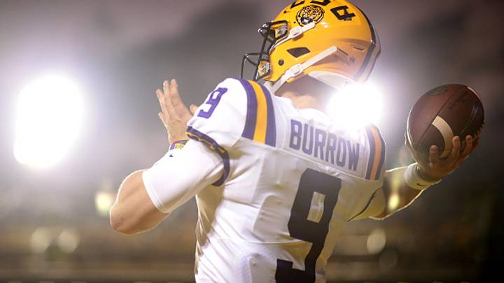 Joe Burrow tuvo una temporada histórico con LSU antes de dar el salto a la NFL. Joe Burrow tuvo una temporada histórico con LSU antes de dar el salto a la NFL.