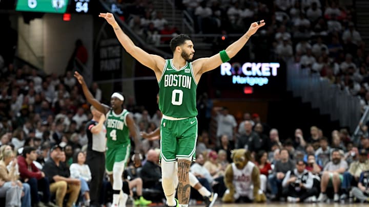 Jayson Tatum has been enjoying the opportunity to share the floor with an NBA champion. 
