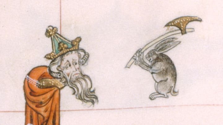 Beware of the medieval killer bunnies!