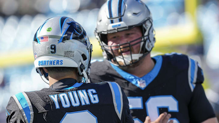Bradley Bozeman will be released by the Panthers after starting all 17 games last season