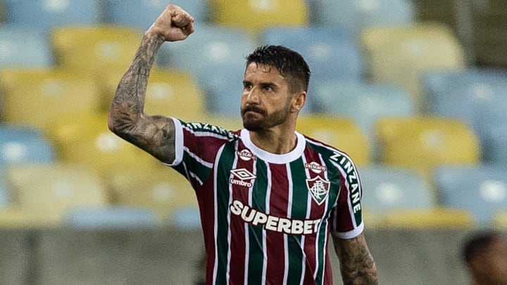 Everaldo será o centroavante titular contra o Unión Española nesta quarta-feira (23)