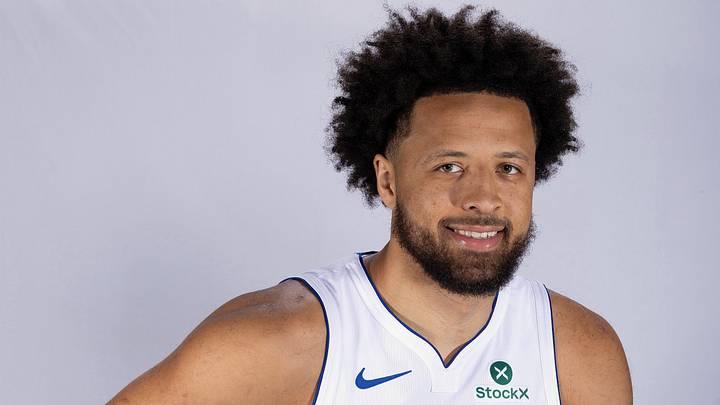Sep 28, 2026; Detroit, MI, USA;  Detroit Pistons guard Cade Cunningham (2) poses for pictures during the Detroit Pistons Media Day at Little Caesars Arena.  Mandatory Credit: David Reginek-Imagn Images