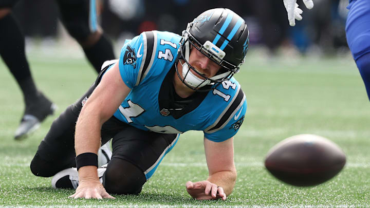 Carolina Panthers quarterback Andy Dalton