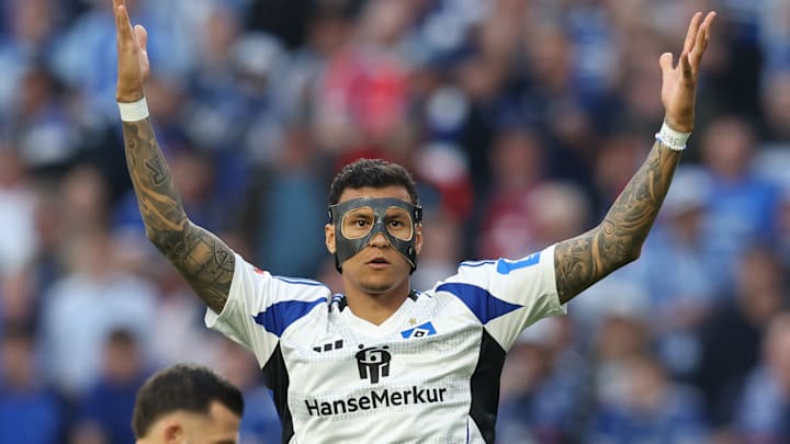 Davie Selke im HSV-Trikot. Der Stürmer wird wohl nicht mehr die Hanseaten auflaufen Davie Selke im HSV-Trikot. Der Stürmer wird wohl nicht mehr die Hanseaten auflaufen