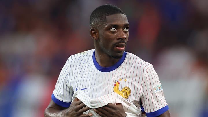 Ousmane Dembélé n'a réussi aucune différence.