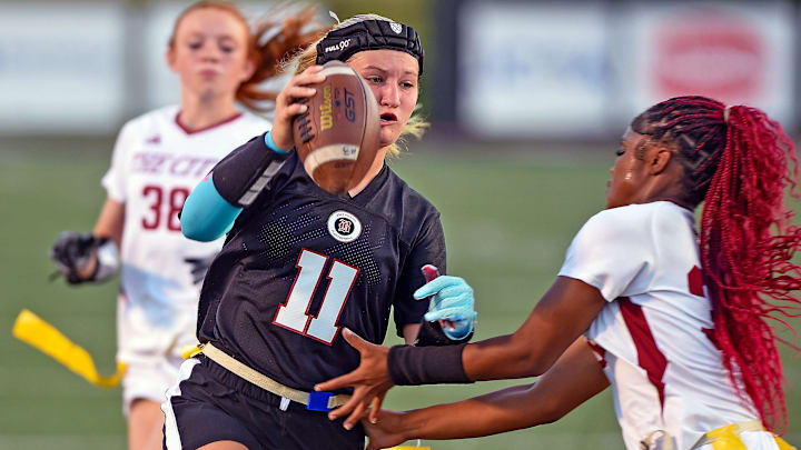 Boaz quarterback Peyton Hall.