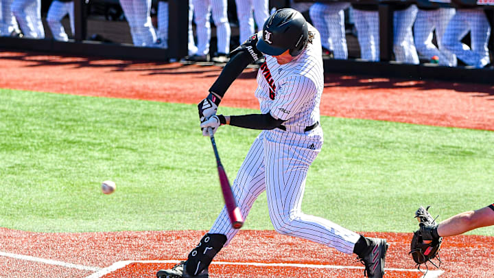 Louisville baseball infielder Brandon Anderson