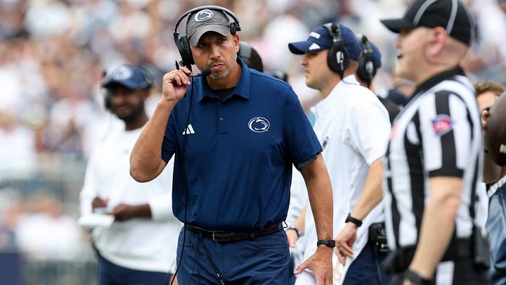 Penn State Nittany Lions head coach Matt Campbell. Penn State Nittany Lions head coach Matt Campbell.
