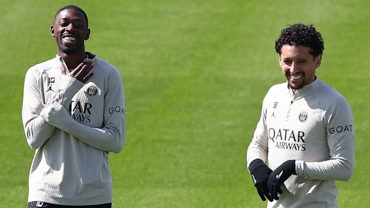 Ousmane Dembélé et Marquinhos - Paris SG