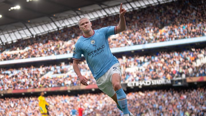 Depois de passar em branco contra o Liverpool, Haaland voltou a brilhar nos gramados ingleses Depois de passar em branco contra o Liverpool, Haaland voltou a brilhar nos gramados ingleses