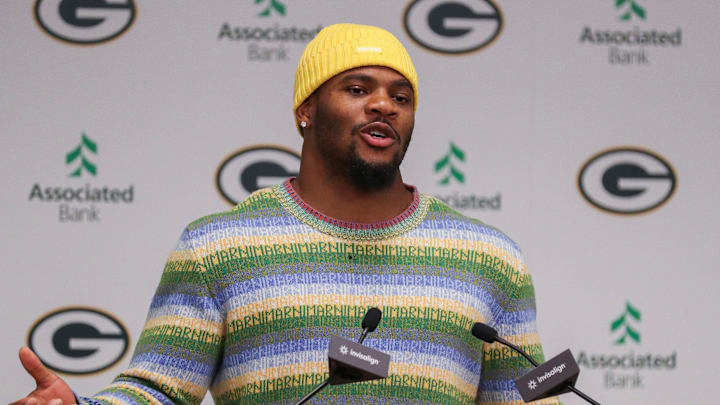 Micah Parsons became the highest-paid non-quarterback in history when signing his four-year deal with the Packers. Micah Parsons became the highest-paid non-quarterback in history when signing his four-year deal with the Packers.