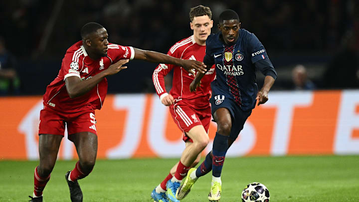 Ibrahima Konate, Florian Wirtz, Liverpool FC; Ousmane Dembele, PSG