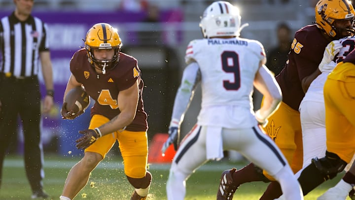 The Arizona State Sun Devils lost to rival Arizona 59-23 last season. The Arizona State Sun Devils lost to rival Arizona 59-23 last season.
