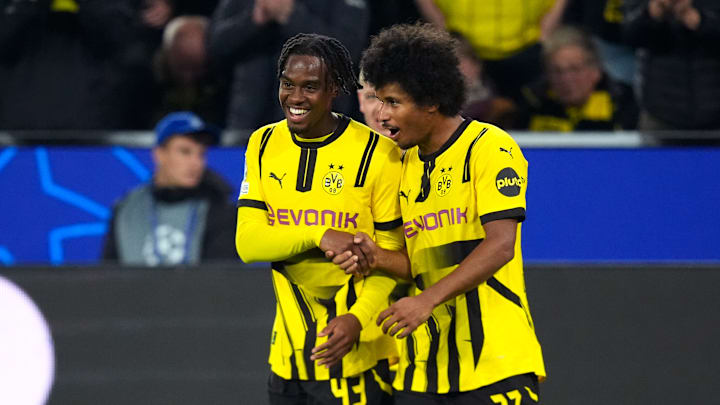 Jamie Gittens (links im Bild) hat sich verletzt Jamie Gittens (links im Bild) hat sich verletzt