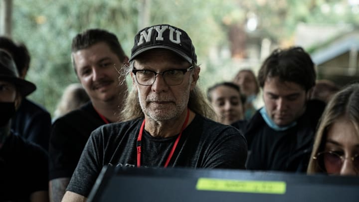BTS, Executive Producer Greg Nicotero - The Walking Dead: Daryl Dixon _ Season 1 - Photo Credit: Emmanuel Guimier/AMC