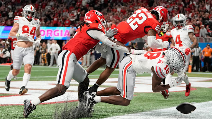 The Ohio State Buckeyes need to improve their offensive red zone performance in the College Football Playoff The Ohio State Buckeyes need to improve their offensive red zone performance in the College Football Playoff