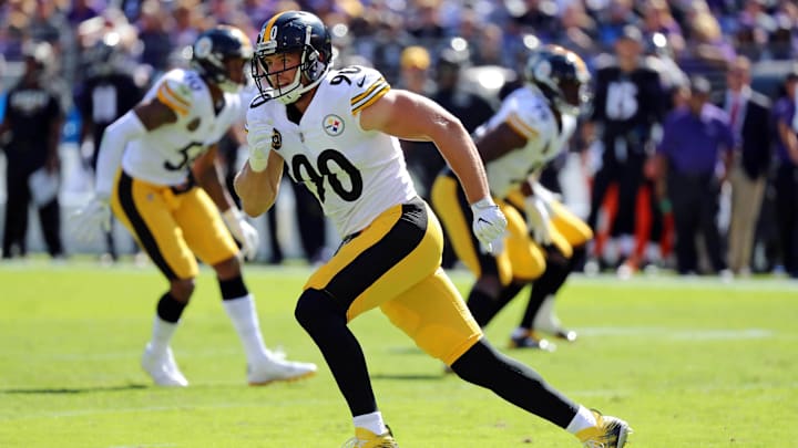 Pittsburgh Steelers linebacker TJ Watt (90)
