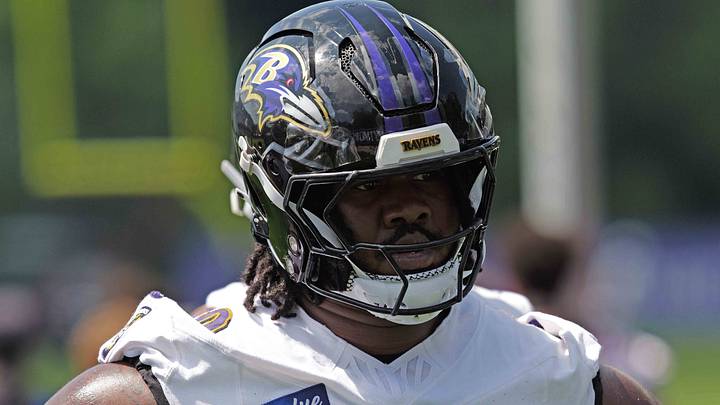 Baltimore Ravens lineman Rayshaun Benny