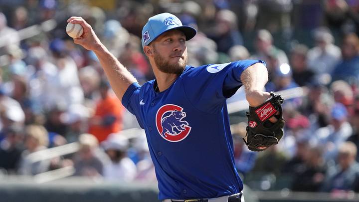 Chicago Cubs pitcher Caleb Kilian.