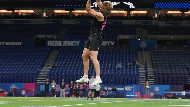 Stanford tight end  Sam Roush.