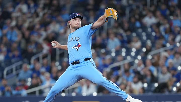 Toronto Blue Jays starting pitcher Trey Yesavage 