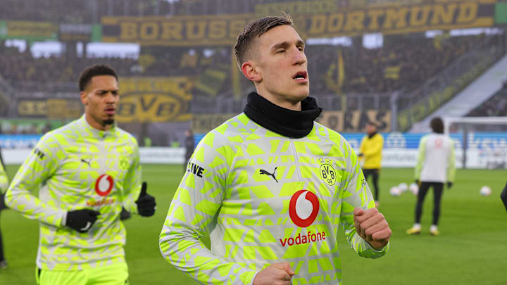 Nico Schlotterbeck, VfL Wolfsburg v Borussia Dortmund - Bundesliga