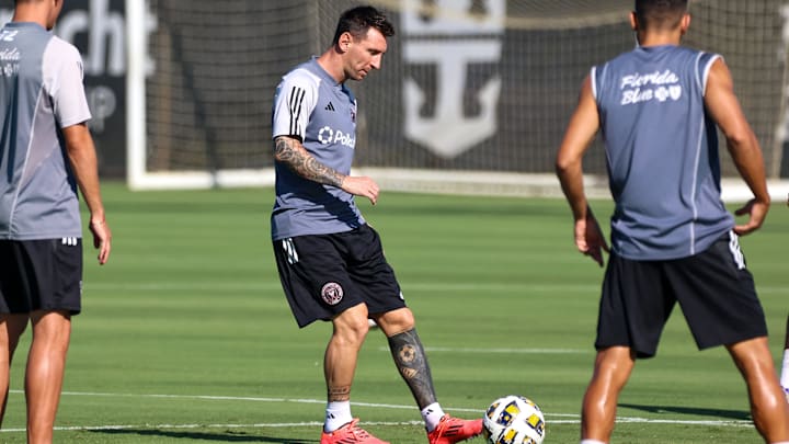 Messi se entrenó esta semana junto con sus compañeros
