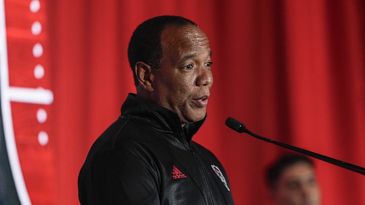 NC State basketball head coach Kevin Keatts NC State basketball head coach Kevin Keatts