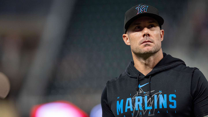 Miami Marlins manager Skip Schumaker