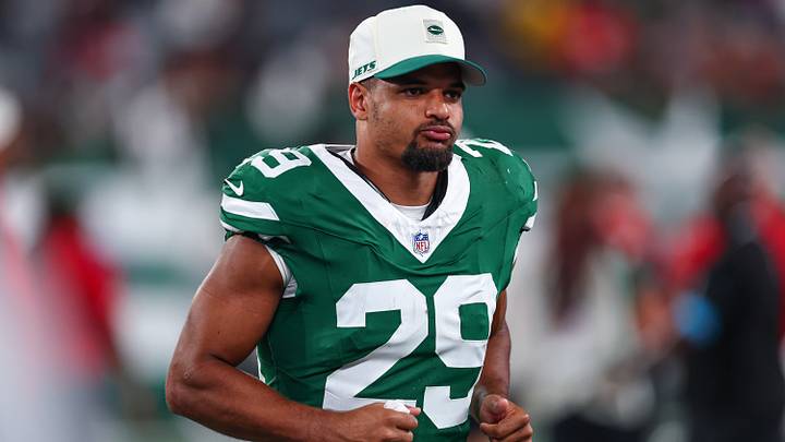 Aug 14, 2026; East Rutherford, New Jersey, USA; New York Jets safety Minkah Fitzpatrick (29) on the field after the game against Tampa Bay Buccaneers at MetLife Stadium. Mandatory Credit: Vincent Carchietta-Imagn Images Aug 14, 2026; East Rutherford, New Jersey, USA; New York Jets safety Minkah Fitzpatrick (29) on the field after the game against Tampa Bay Buccaneers at MetLife Stadium. Mandatory Credit: Vincent Carchietta-Imagn Images