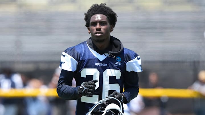 Dallas Cowboys cornerback DaRon Bland during training camp at the River Ridge Fields in Oxnard, California. 