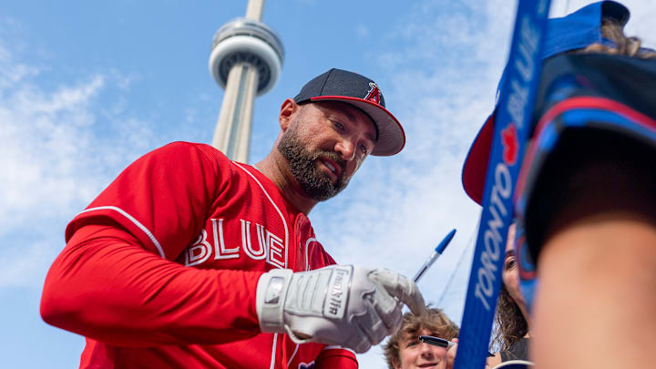 Los Angeles Angels v Toronto Blue Jays