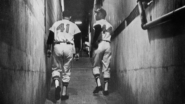 A piece of the Braves' legacy is on display ahead of a World Series clinch A piece of the Braves' legacy is on display ahead of a World Series clinch