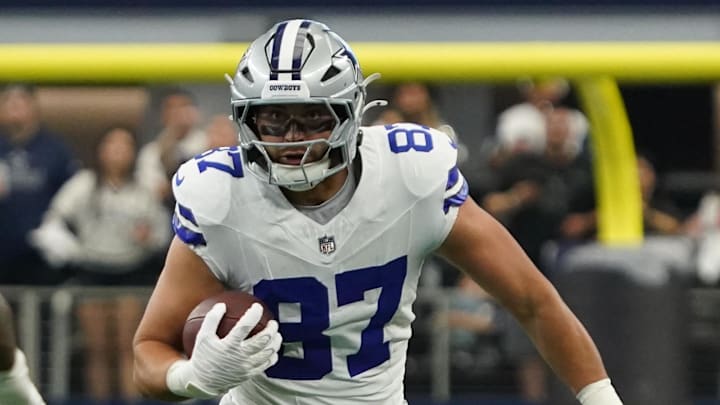 Dallas Cowboys tight end Jake Ferguson is a solid prop target in Week 4. 