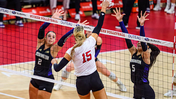 Andi Jackson hit .562 with 10 kills. Andi Jackson hit .562 with 10 kills.