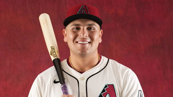 Ivan Melendez during photo day at Salt River Fields at Talking Stick on Feb. 21, 2024.