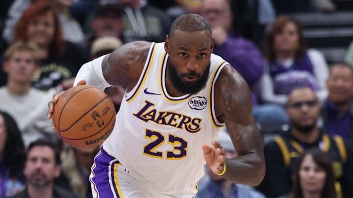 Los Angeles Lakers forward LeBron James