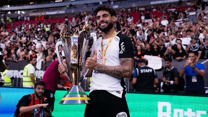 Yuri Alberto conquistou seu terceiro título pelo Corinthians