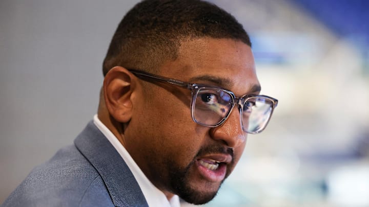 Chicago Sky head coach Tyler Marsh on November 11, 2024. Chicago Sky head coach Tyler Marsh on November 11, 2024.