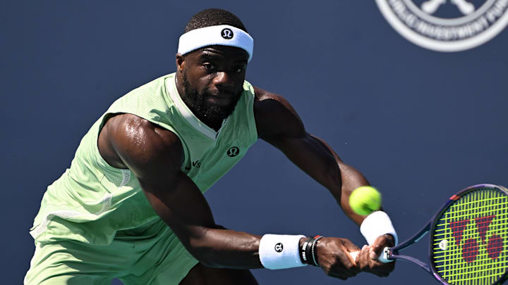 Frances Tiafoe defeated Terence Atmane in the Miami Open.