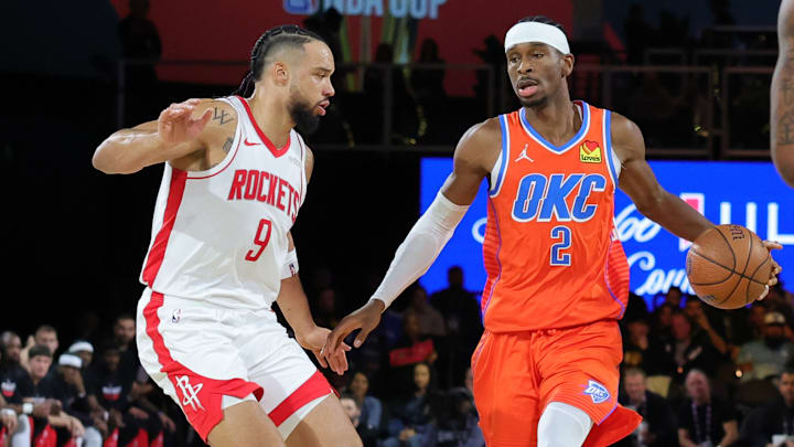 Shai Gilgeous-Alexander gave the Houston Rockets some trouble on Saturday